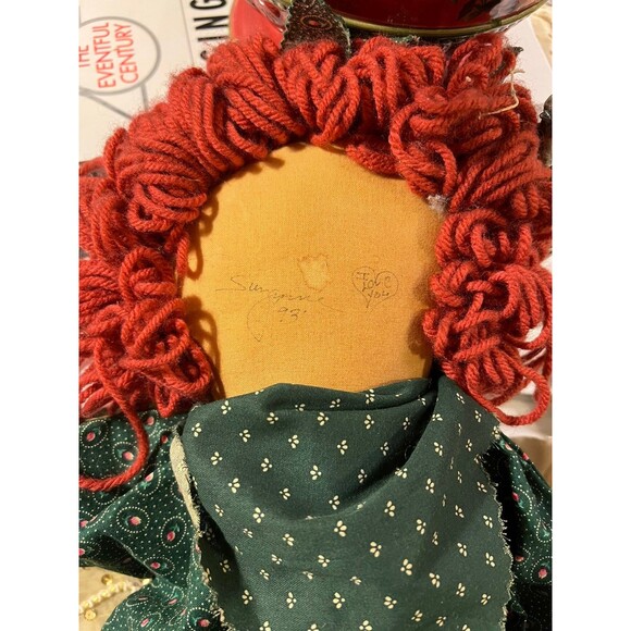 VINTAGE RAGGEDY ANN DOLL 19"H - Picture 7 of 9